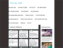Tablet Screenshot of haihaynhat.com
